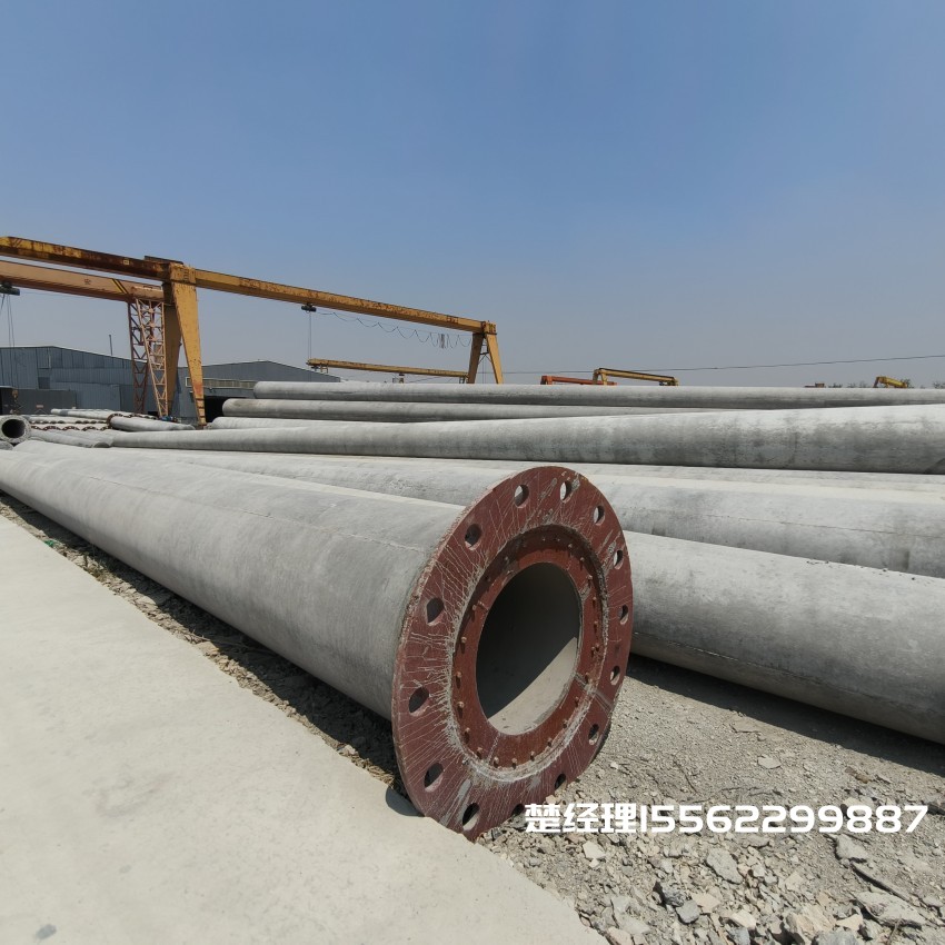 林口12米无拉线电杆